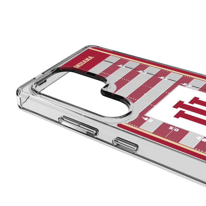 Indiana University Hoosiers Field Galaxy Clear Phone Case for Samsung Galaxy Detail.Jpg