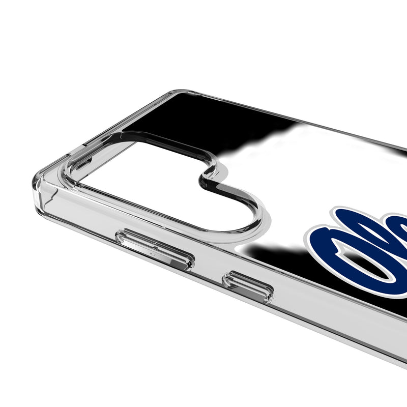 University of Mississippi Rebels Personalized EndZone Plus Galaxy Clear Phone Case for Samsung Galaxy Detail.Jpg