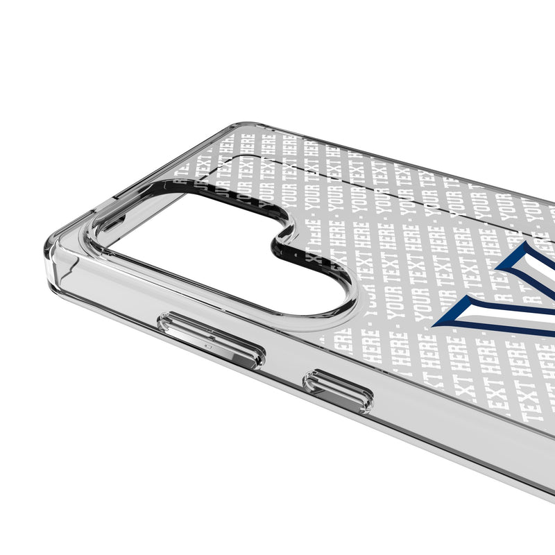 University of Virginia Cavaliers Personalized EndZone Plus Galaxy Clear Phone Case for Samsung Galaxy Detail.Jpg