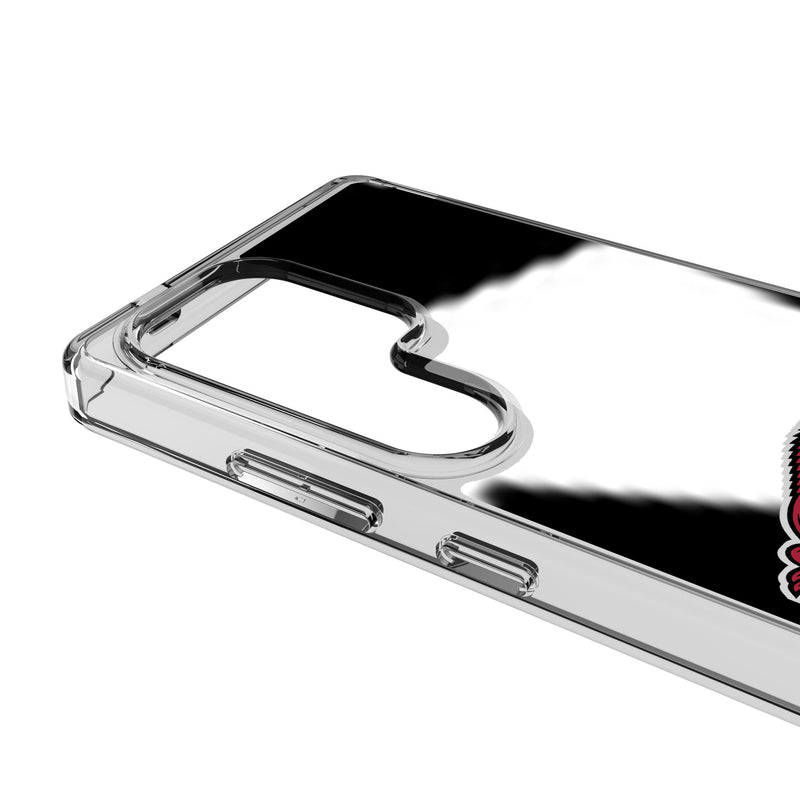 University of Arkansas Fayetteville Razorbacks Personalized EndZone Plus Galaxy Clear Phone Case for Samsung Galaxy Detail.Jpg