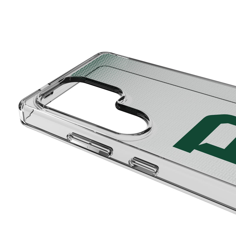 Baylor University Bears Linen Galaxy Clear Phone Case for Samsung Galaxy Detail.Jpg