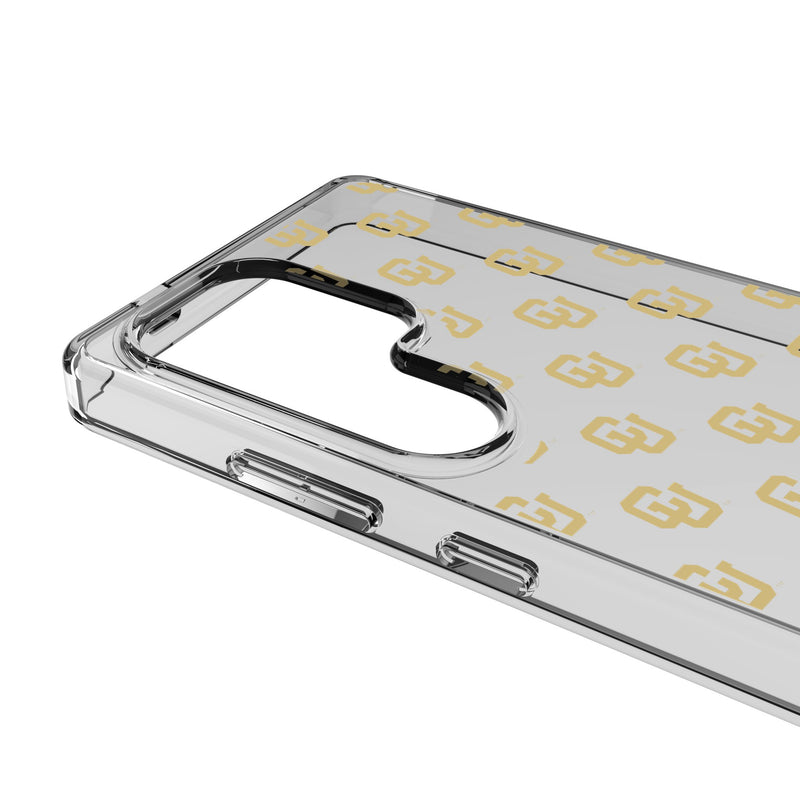 University of Colorado Buffaloes Fashion Pattern Galaxy Clear Phone Case for Samsung Galaxy Detail.Jpg