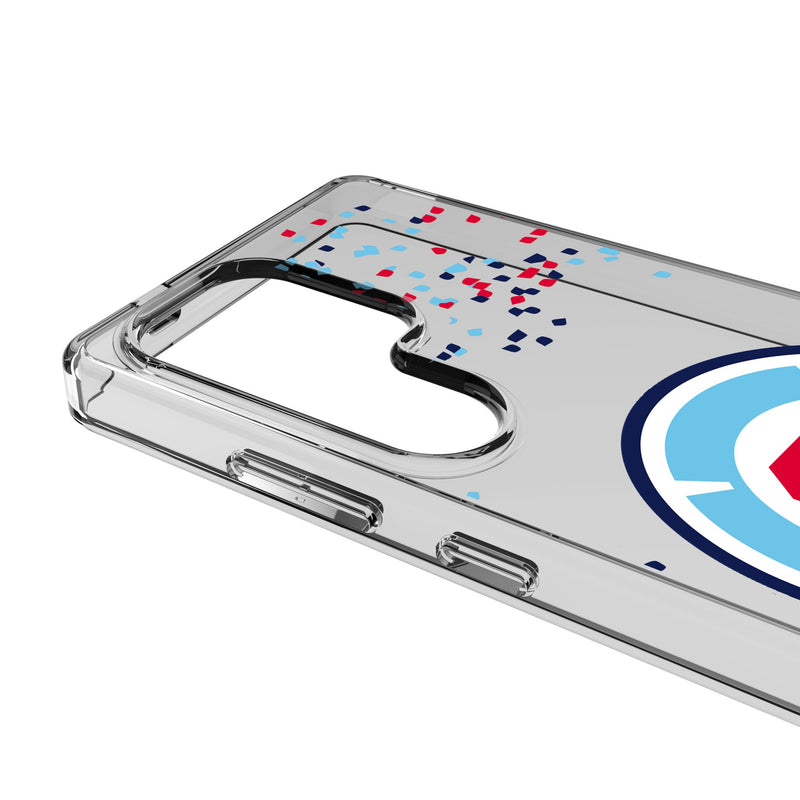 Chicago Fire Confetti Galaxy Clear Phone Case for Samsung Galaxy Detail.Jpg