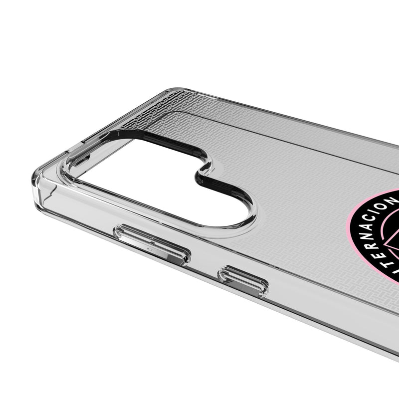Inter Miami CF Linen Galaxy Clear Phone Case for Samsung Galaxy Detail.Jpg