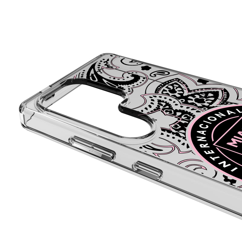 Inter Miami CF Paisley Galaxy Clear Phone Case for Samsung Galaxy Detail.Jpg