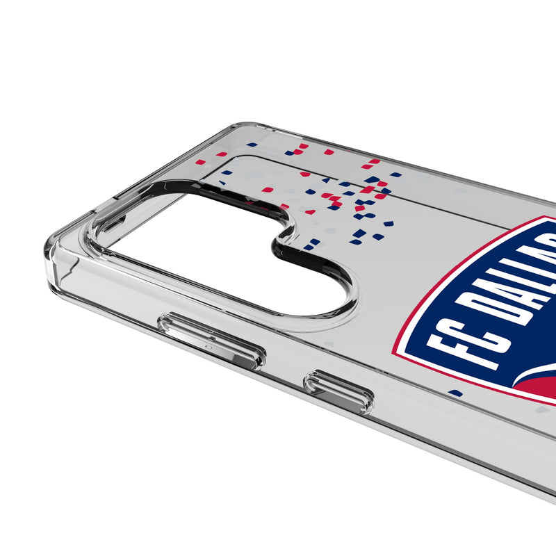 FC Dallas Confetti Galaxy Clear Phone Case for Samsung Galaxy Detail.Jpg