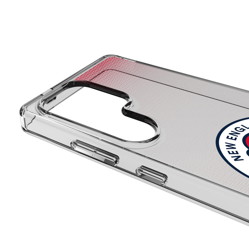 New England Revolution Linen Galaxy Clear Phone Case for Samsung Galaxy Detail.Jpg