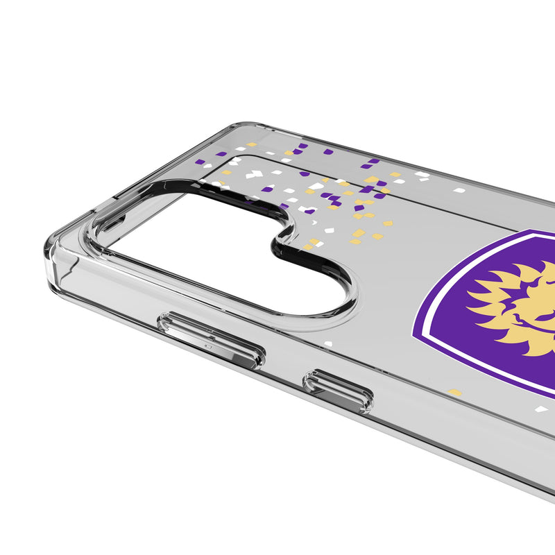 Orlando City Soccer Club Confetti Galaxy Clear Phone Case for Samsung Galaxy Detail.Jpg