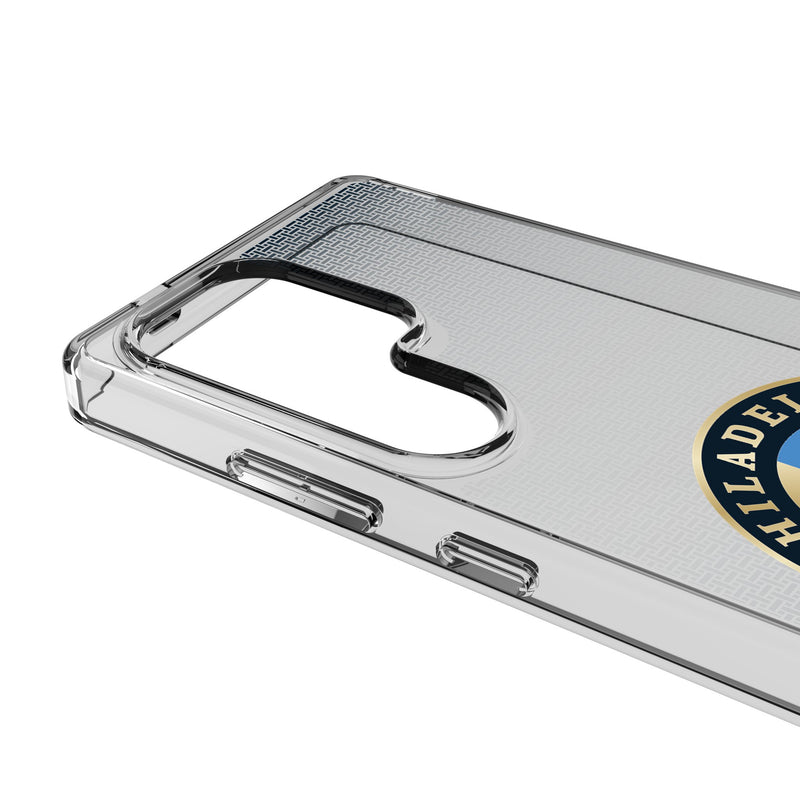 Philadelphia Union Linen Galaxy Clear Phone Case for Samsung Galaxy Detail.Jpg