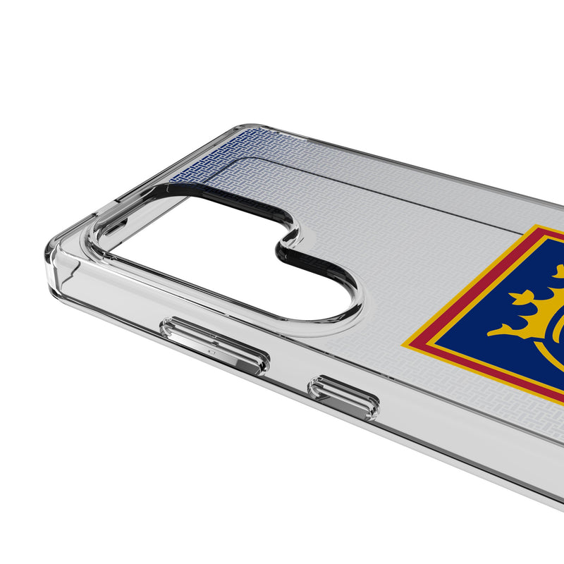 Real Salt Lake Linen Galaxy Clear Phone Case for Samsung Galaxy Detail.Jpg