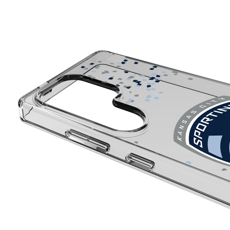Sporting Kansas City Confetti Galaxy Clear Phone Case for Samsung Galaxy Detail.Jpg
