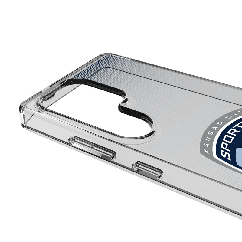 Sporting Kansas City Linen Galaxy Clear Phone Case for Samsung Galaxy Detail.Jpg