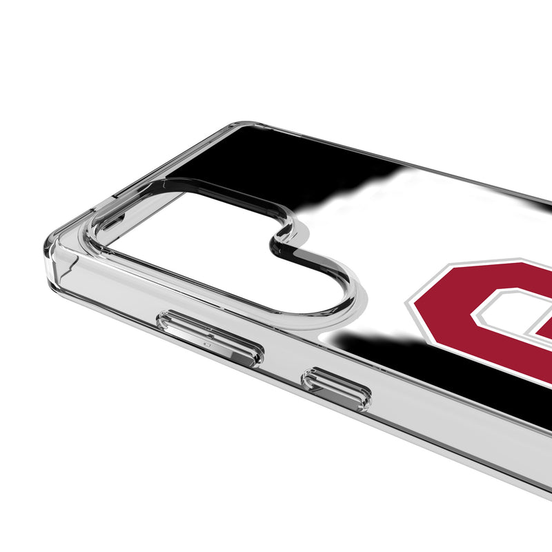 University of Oklahoma Sooners Personalized EndZone Plus Galaxy Clear Phone Case for Samsung Galaxy Detail.Jpg