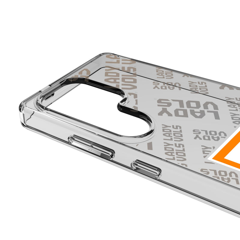 University of Tennessee Volunteers Quadtile Galaxy Clear Phone Case for Samsung Galaxy Detail.Jpg