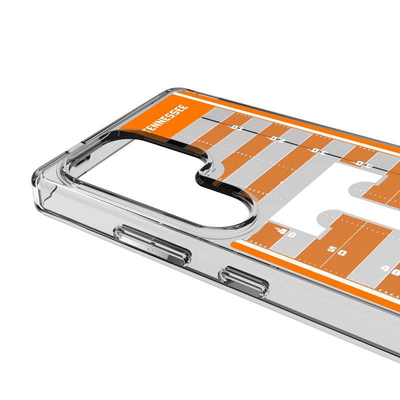 University of Tennessee Volunteers Field Galaxy Clear Phone Case for Samsung Galaxy Detail.Jpg