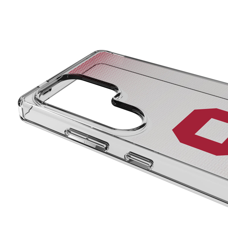 University of Southern California Trojans Linen Galaxy Clear Phone Case for Samsung Galaxy Detail.Jpg