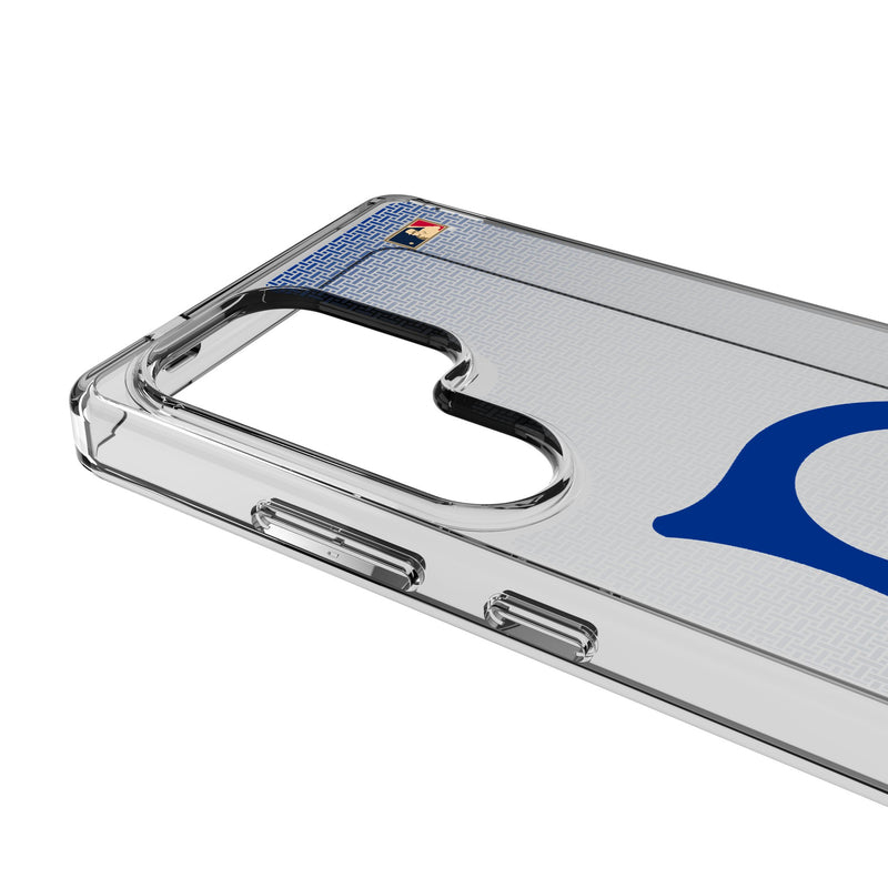 Brooklyn Dodgers 1949-1957 - Cooperstown Collection Linen Galaxy Clear Phone Case for Samsung Galaxy Detail.Jpg