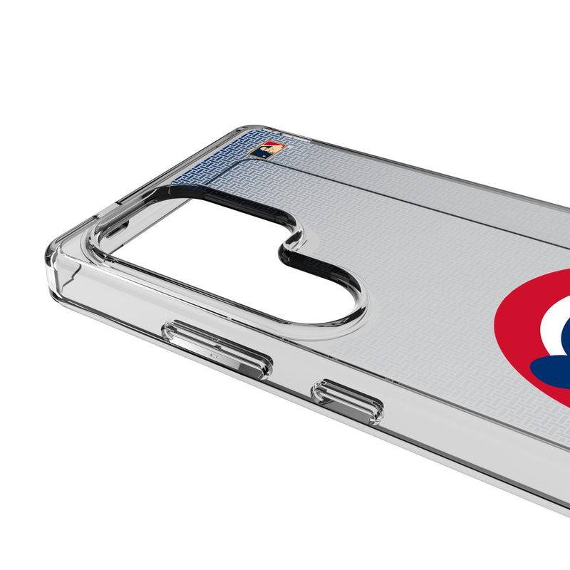 Chicago Cubs Home 1979-1993 - Cooperstown Collection Linen Galaxy Clear Phone Case for Samsung Galaxy Detail.Jpg