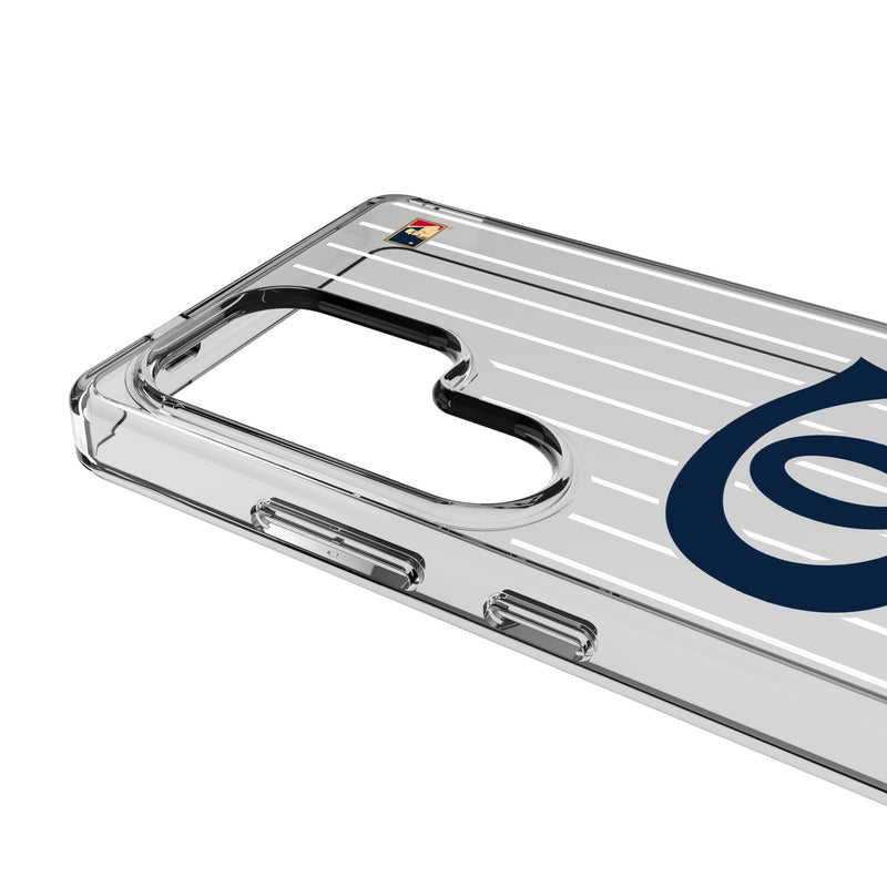 Chicago White Sox Road 1919-1921 - Cooperstown Collection Pinstripe Galaxy Clear Phone Case for Samsung Galaxy Detail.Jpg