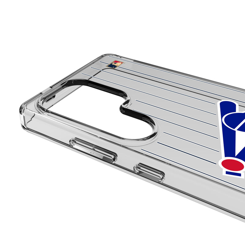 Chicago White Sox 1976-1981 - Cooperstown Collection Pinstripe Galaxy Clear Phone Case for Samsung Galaxy Detail.Jpg