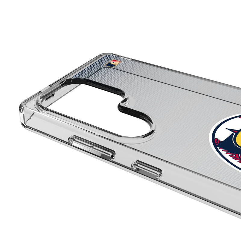 LA Angels 1986-1992 - Cooperstown Collection Linen Galaxy Clear Phone Case for Samsung Galaxy Detail.Jpg