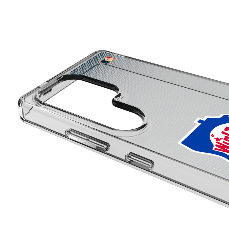 Minnesota Twins 1976-1986 - Cooperstown Collection Linen Galaxy Clear Phone Case for Samsung Galaxy Detail.Jpg