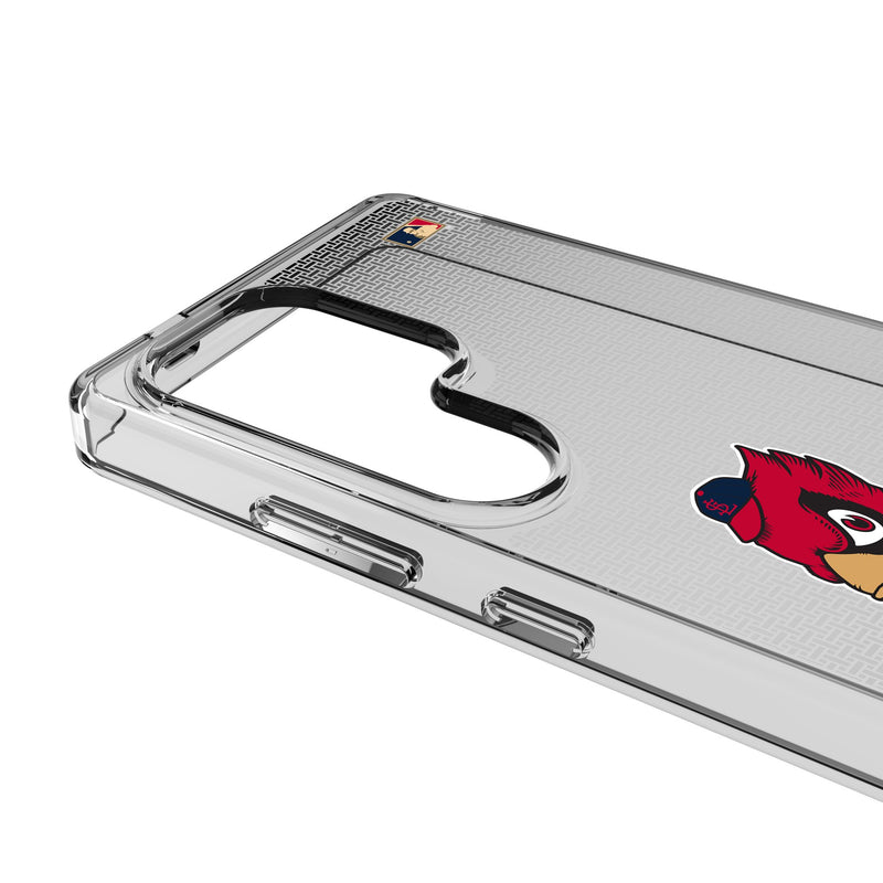 St Louis Cardinals 1950s - Cooperstown Collection Linen Galaxy Clear Phone Case for Samsung Galaxy Detail.Jpg