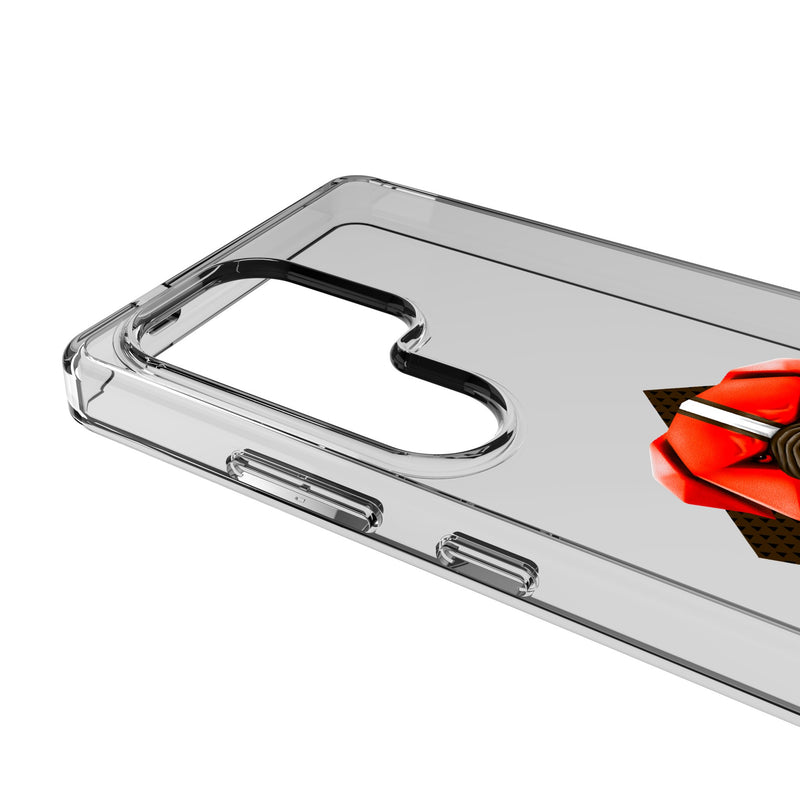 Cleveland Browns 2024 Edition Galaxy Clear Phone Case for Samsung Galaxy Detail.Jpg
