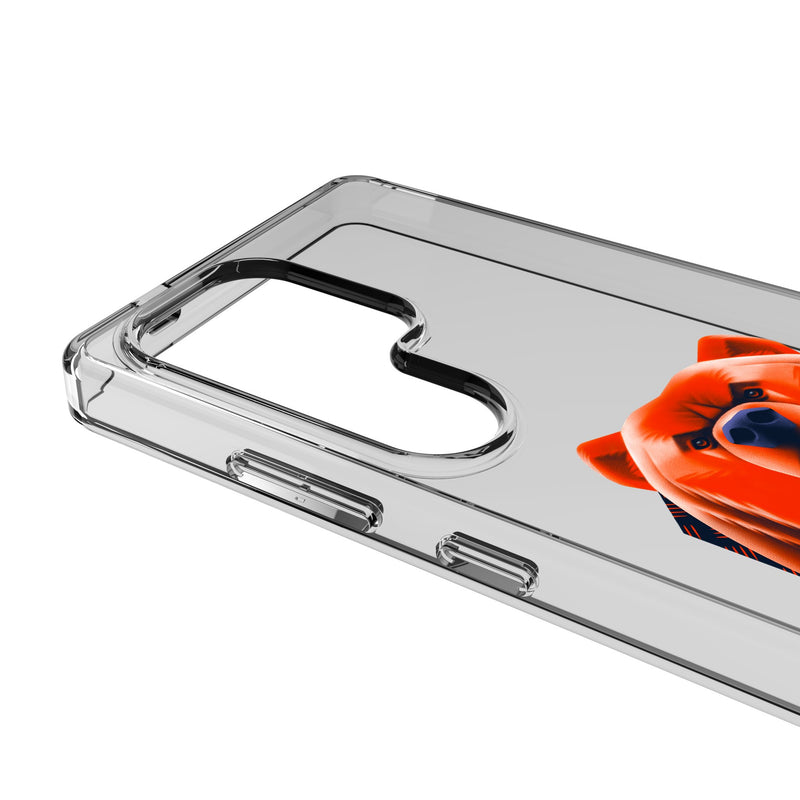 Chicago Bears 2024 Edition Galaxy Clear Phone Case for Samsung Galaxy Detail.Jpg