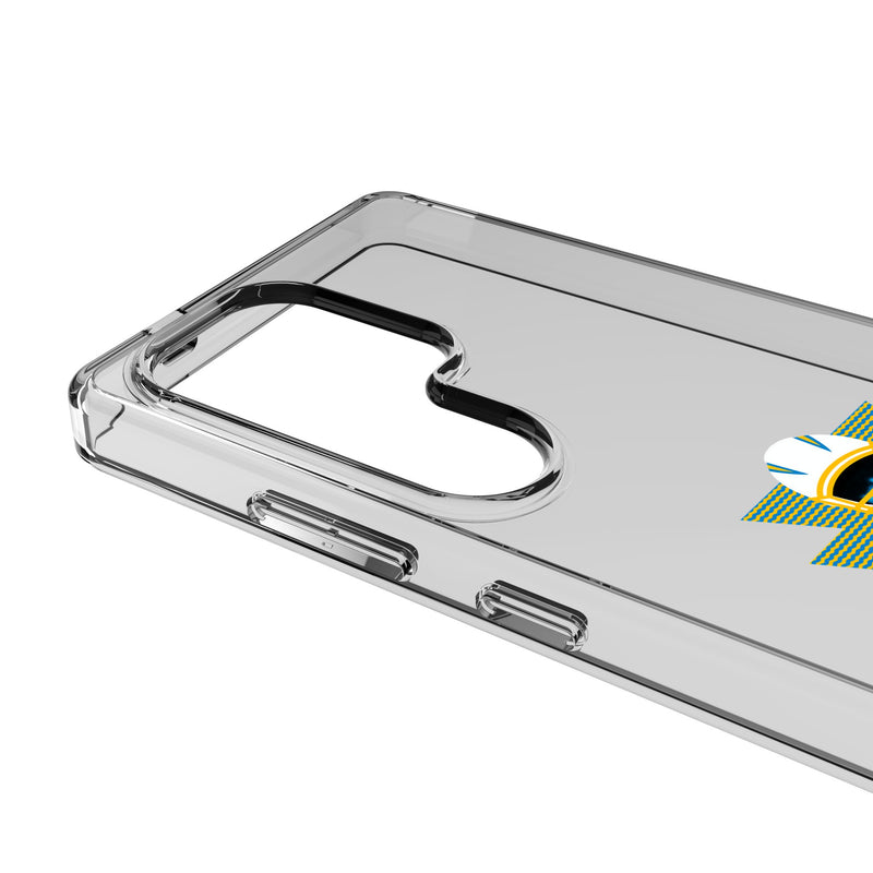Los Angeles Chargers 2024 Edition Galaxy Clear Phone Case for Samsung Galaxy Detail.Jpg