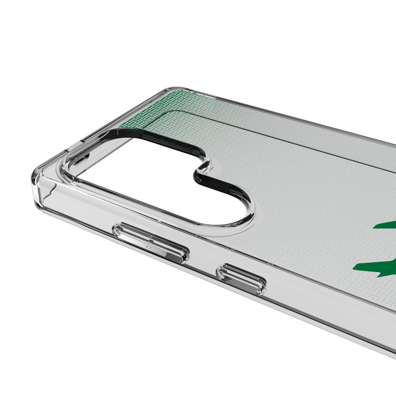 New York Jets 1963 Historic Collection Linen Galaxy Clear Phone Case for Samsung Galaxy Detail.Jpg