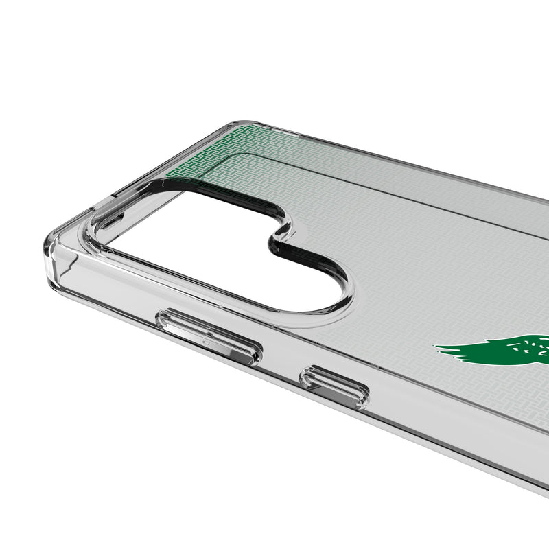 Philadelphia Eagles 1973-1995 Historic Collection Linen Galaxy Clear Phone Case for Samsung Galaxy Detail.Jpg