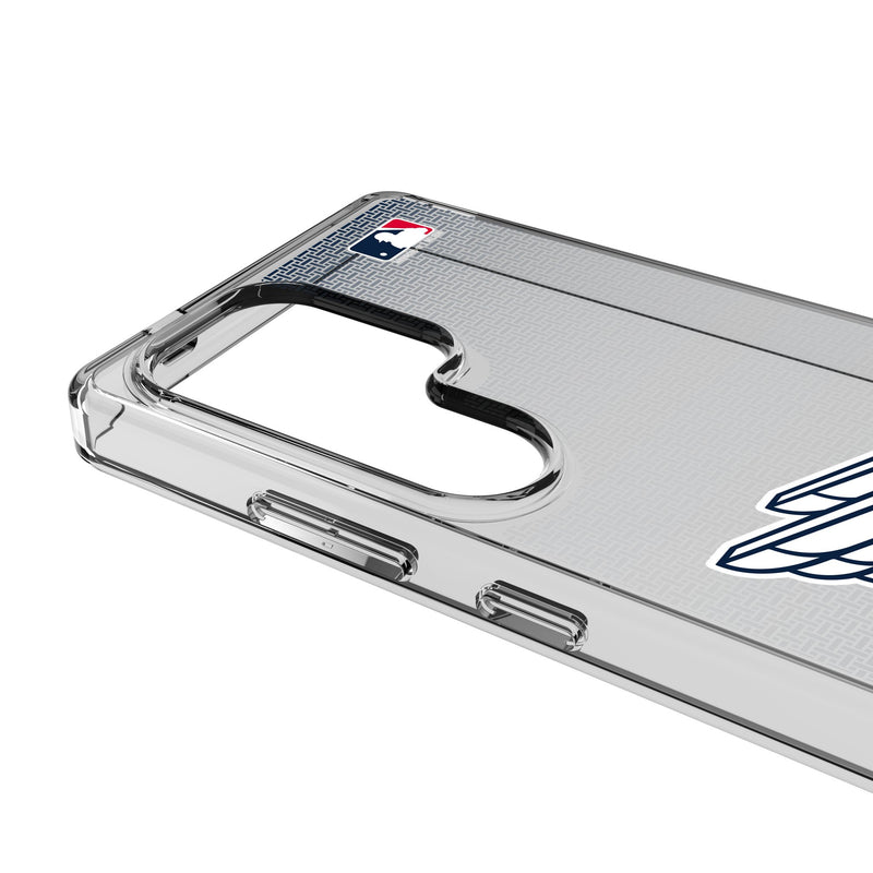 Cleveland Guardians Linen Galaxy Clear Phone Case for Samsung Galaxy Detail.Jpg