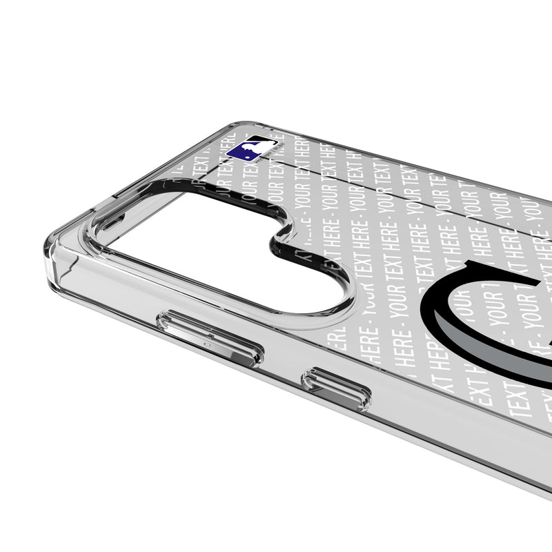 Colorado Rockies Personalized EndZone Plus Galaxy Clear Phone Case for Samsung Galaxy Detail.Jpg