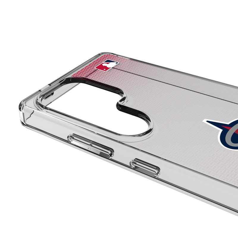 Los Angeles Angels Linen Galaxy Clear Phone Case for Samsung Galaxy Detail.Jpg