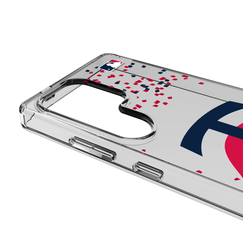 Minnesota Twins Confetti Galaxy Clear Phone Case for Samsung Galaxy Detail.Jpg
