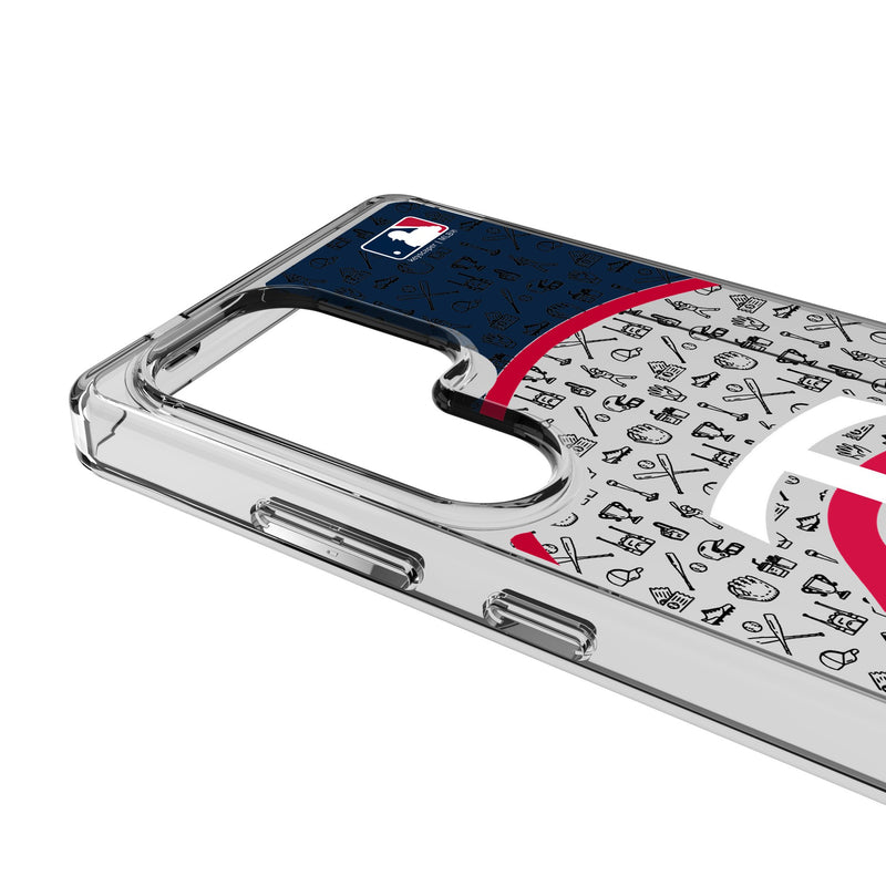 Minnesota Twins Personalized Circle Galaxy Clear Phone Case for Samsung Galaxy Detail.Jpg