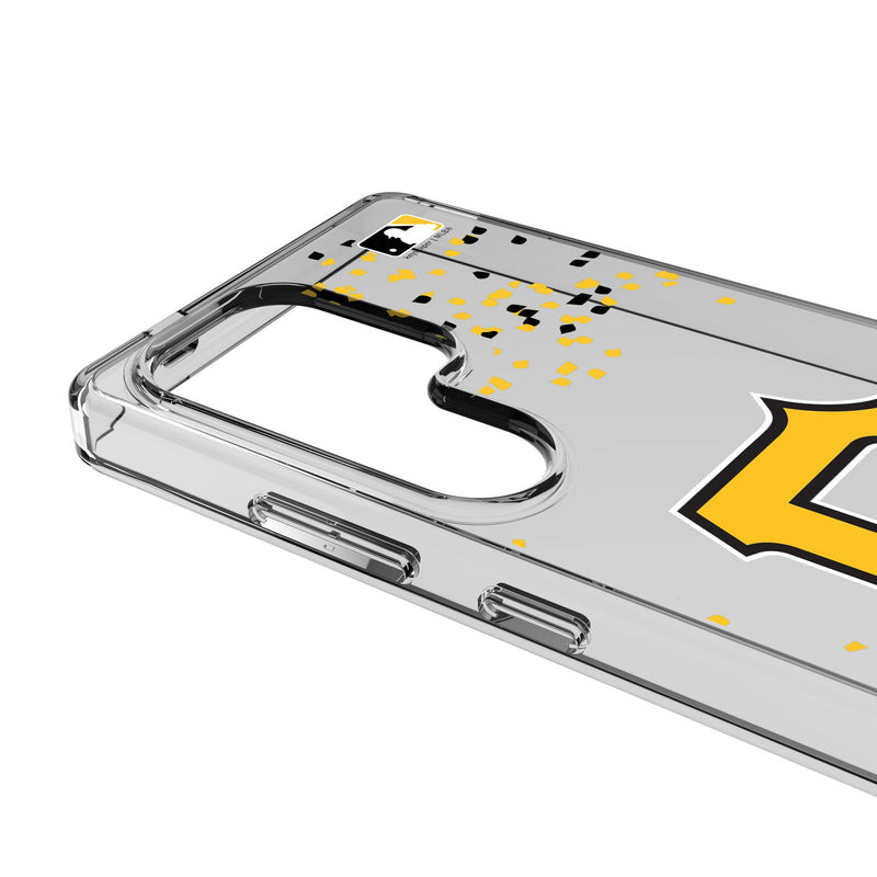 Pittsburgh Pirates Confetti Galaxy Clear Phone Case for Samsung Galaxy Detail.Jpg