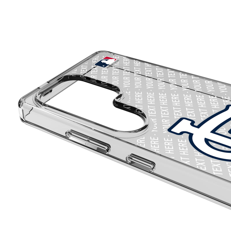 St Louis Cardinals Personalized EndZone Plus Galaxy Clear Phone Case for Samsung Galaxy Detail.Jpg