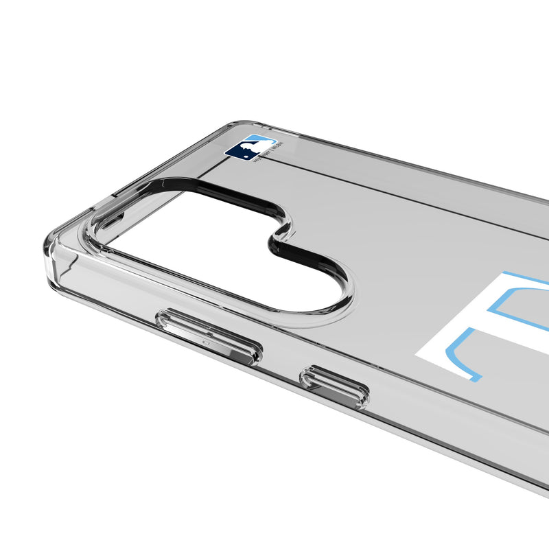Tampa Bay Rays Text Backdrop Galaxy Clear Phone Case for Samsung Galaxy Detail.Jpg