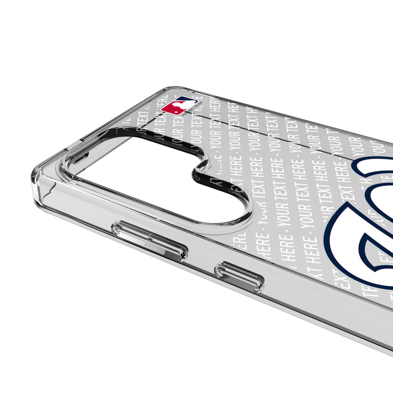 Washington Nationals Personalized EndZone Plus Galaxy Clear Phone Case for Samsung Galaxy Detail.Jpg