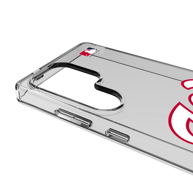 Washington Nationals Text Backdrop Galaxy Clear Phone Case for Samsung Galaxy Detail.Jpg