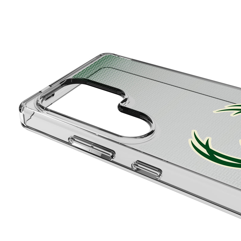 Milwaukee Bucks Linen Galaxy Clear Phone Case for Samsung Galaxy Detail.Jpg