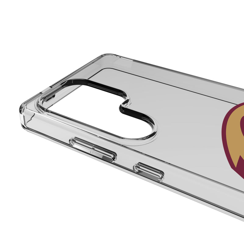 Cleveland Cavaliers Text Backdrop Galaxy Clear Phone Case for Samsung Galaxy Detail.Jpg