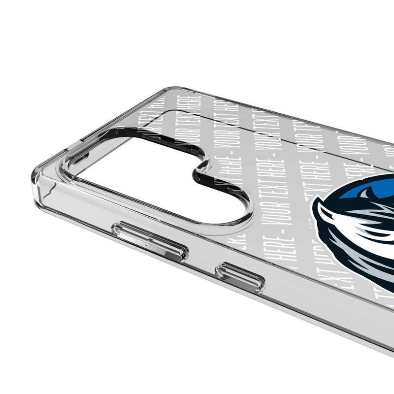Dallas Mavericks Personalized EndZone Plus Galaxy Clear Phone Case for Samsung Galaxy Detail.Jpg