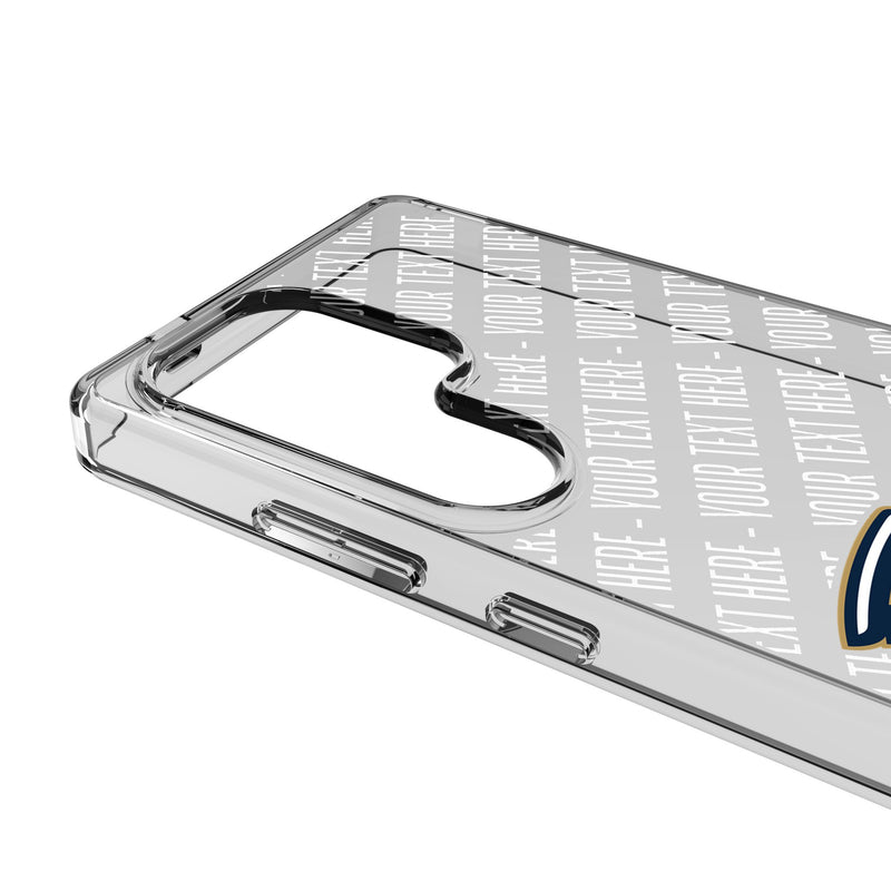 New Orleans Pelicans Personalized EndZone Plus Galaxy Clear Phone Case for Samsung Galaxy Detail.Jpg