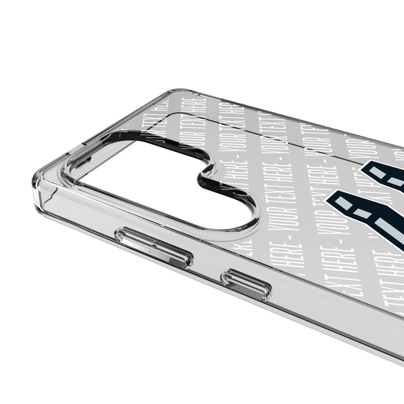 San Antonio Spurs Personalized EndZone Plus Galaxy Clear Phone Case for Samsung Galaxy Detail.Jpg