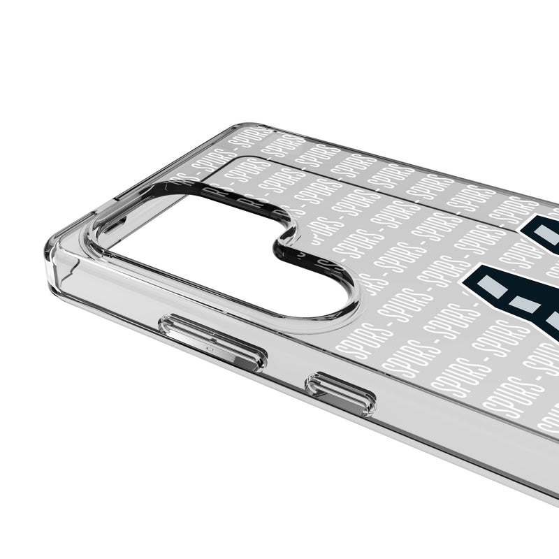 San Antonio Spurs Text Backdrop Galaxy Clear Phone Case for Samsung Galaxy Detail.Jpg