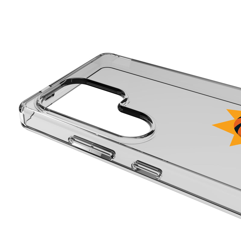 Phoenix Suns Text Backdrop Galaxy Clear Phone Case for Samsung Galaxy Detail.Jpg