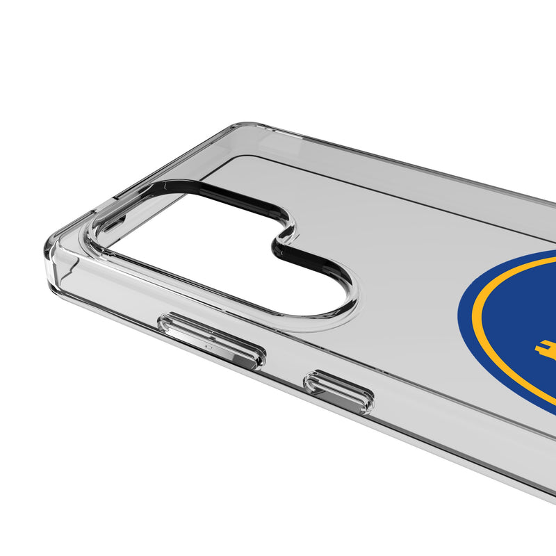 Golden State Warriors Text Backdrop Galaxy Clear Phone Case for Samsung Galaxy Detail.Jpg